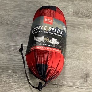 Grand Trunk double deluxe buffalo plaid hammock